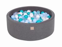 Ball-Pit Dark Grey with 200 balls