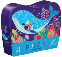 Mini Puzzle - 12 pc - Whale Wonder