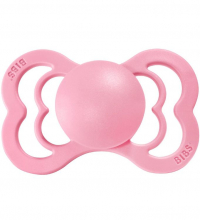Pacifier BIBS Supreme Baby Pink – Natural, BPA-Free 0-6