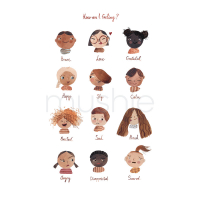 Постер с чувства Mushie 46см x 61см