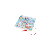 Дървена Магнитна Игра с Топчета Гора