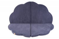 MeowBaby® Cloud Foam Play Mat for Children, grеy-blue