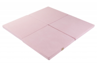 MeowBaby® Square Foam Play Mat for Children, light pink