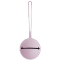 Silicone Pacifier Holder Case - Soft Lilac