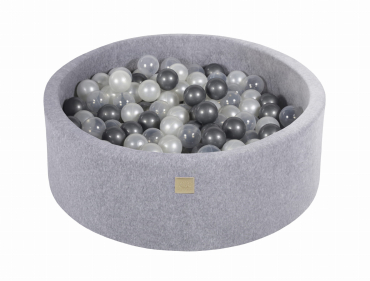 Ball Pit Grey with 200 balls VELVET - 9