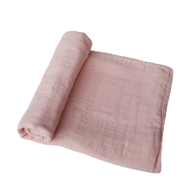 Одеяло от муселин и пелена за повиване – Rose Vanilla - 1