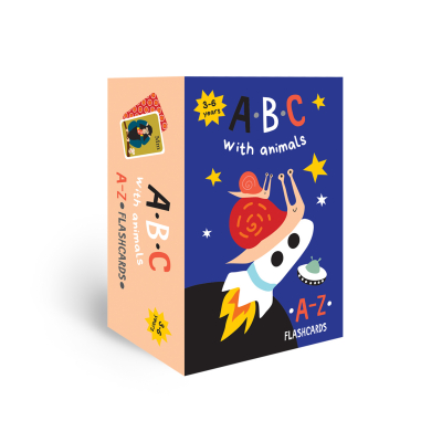 ABC с животни – 26 образователни карти с английската азбука - 1