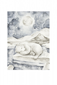 Lovely Bear Poster 18x24cm