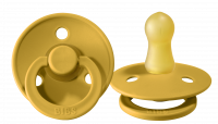 Pacifier BIBS Mustard - Natural, BPA-Free 0-6