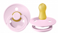 Pacifier BIBS Baby Pink - Natural, BPA-Free 0-6