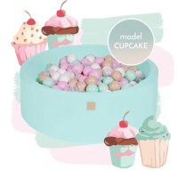 MeowBaby® ball pit model Cupcake