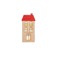 Christmas led house