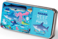 Пъзел Crocodile Creek Shark Reef - 50 части