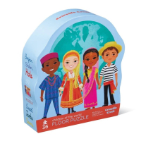 Classic Floor Puzzle 36 pc - Children of the World