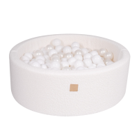 MeowBaby® Boucle Round Ball Pit 90x30cm with balls to choose