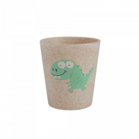 Чашка за изплакване на зъбки и поставяне на четка Dino
