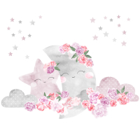 Sticker | Hot Air Balloon Pink