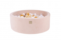 Басейн с топки кадифе – екрю