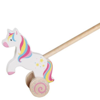 UNICORN, PUSH-ALONG ANIMAL