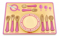 Дървен Комплект за Сервиране