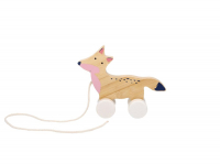 PULL ALONG BAMBOO FOX