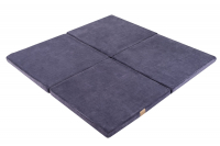 MeowBaby® Square Foam Play Mat for Children, grеy-blue
