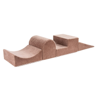 MeowBaby® Foam Playset Without Ball Pit, beige