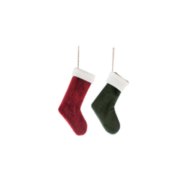 Коледен чорап - зелен,1