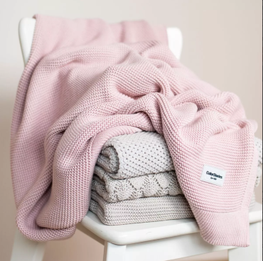 Бамбуково бебешко одеяло - Baby Pink - 2